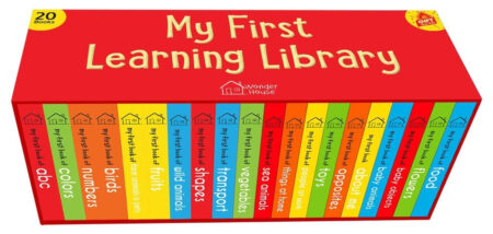 My First Complete Learning Box set of 20 Board Books Gift Set BY Wonder House Books